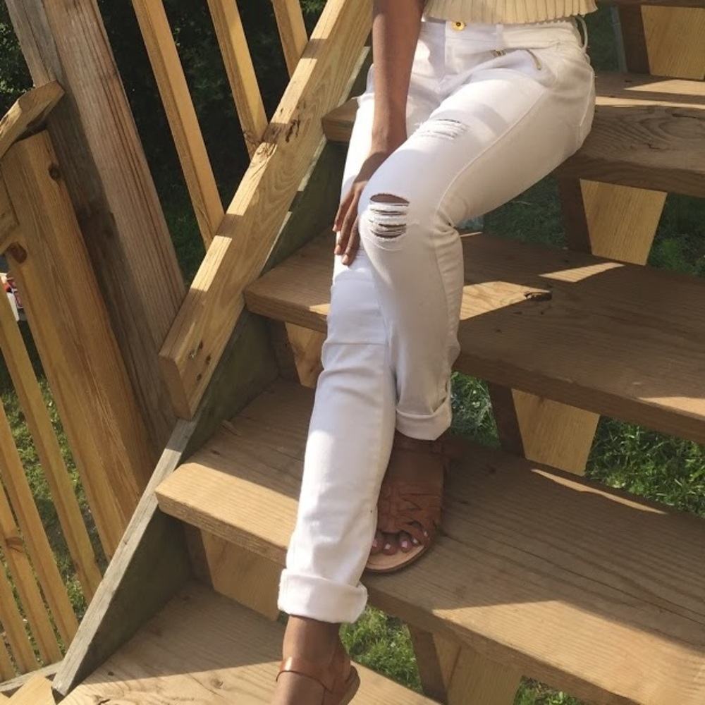 White Jeans